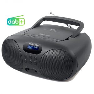 MUSE MD-208DB Boombox CD Radio Digitale DAB+ FM Stereo Portatile Rete Batterie