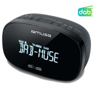 MUSE M-150 CDB Radiosveglia DAB+ / FM Doppio allarme 20 Memorie